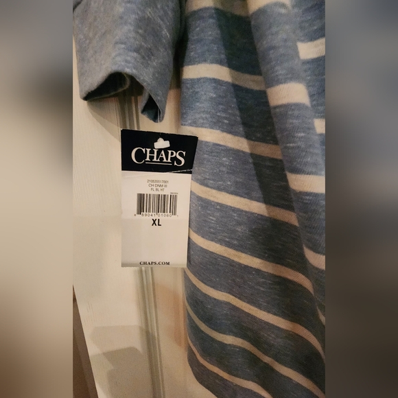 Chaps NWT hooded cowl neck top - Picture 3 of 7